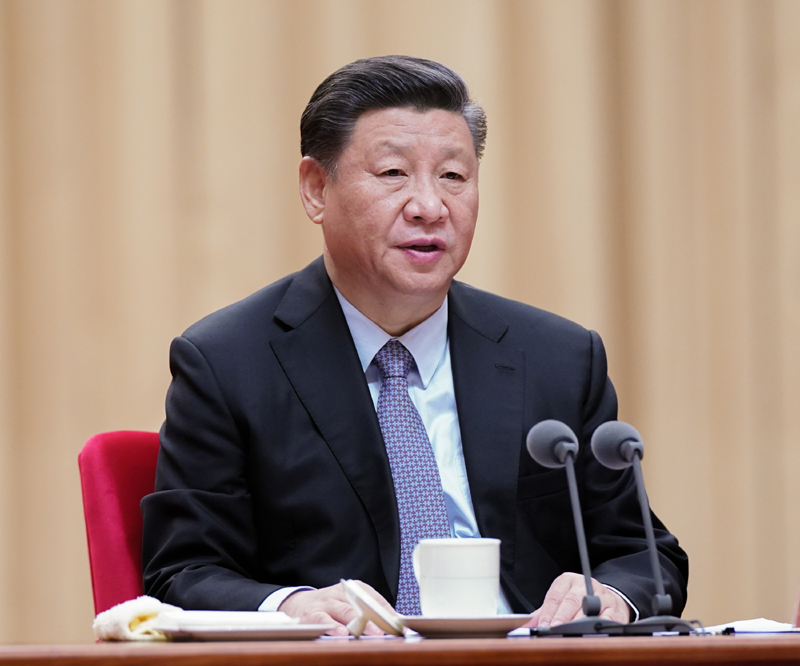 　　1月8日，“不忘初心、牢記使命”主題教育總結大會在北京召開。中共中央總書記、國家主席、中央軍委主席習近平出席會議并發(fā)表重要講話。