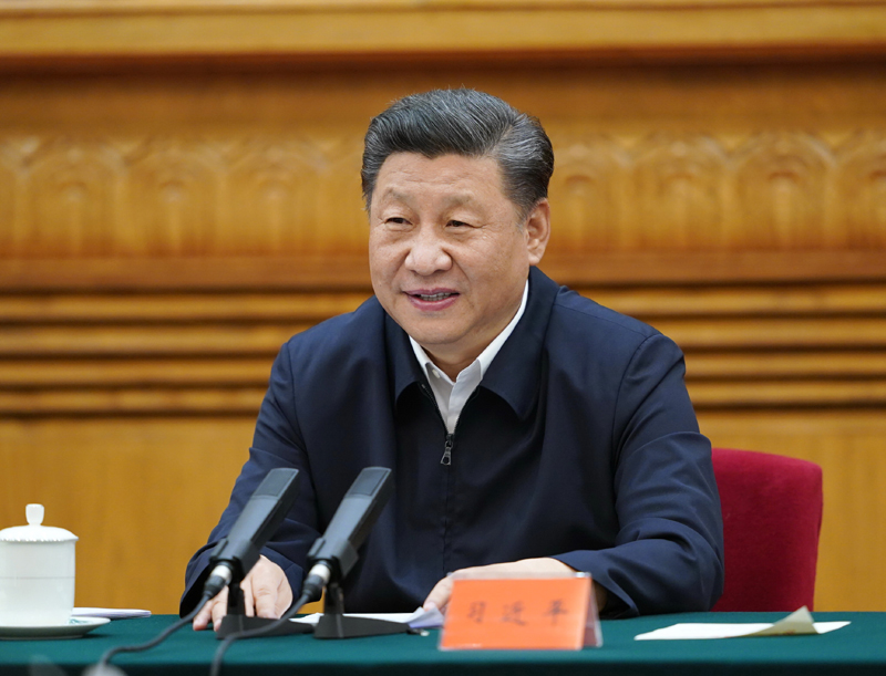 7月21日，中共中央總書記、國家主席、中央軍委主席習(xí)近平在京主持召開企業(yè)家座談會并發(fā)表重要講話。新華社記者 岳月偉 攝